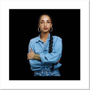 Sade Adu Vintage Singer Retro Tour Concert Posters and Art